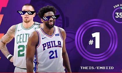 Shaqtin’ A Fool: Το διπλό … «flopping» της χρονιάς από Εμπίντ και Τάις (Video)