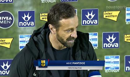 Μάντζιος: «Δίκαιη νίκη, θα μας βοηθήσει ο Μήτρογλου»