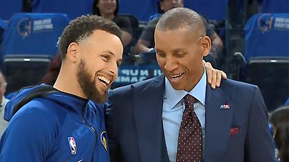 Συγχαρητήρια και... πρόκληση του Ρέτζι Μίλερ στον Στεφ Κάρι