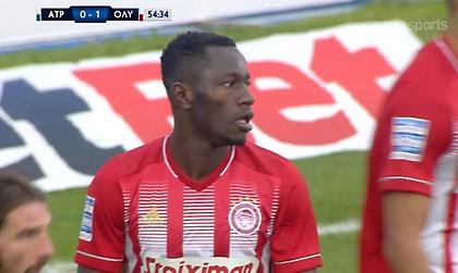 Ατρόμητος-Ολυμπιακός: Η ευκαιρία του Καμαρά (video)