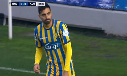 Δοκάρι με το... καλησπέρα για τον Βέργο (video)