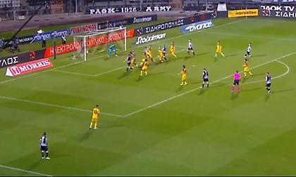 ΠΑΟΚ-ΑΕΚ: Ισοφάριση με Κρέσπο στο ντέρμπι (video)