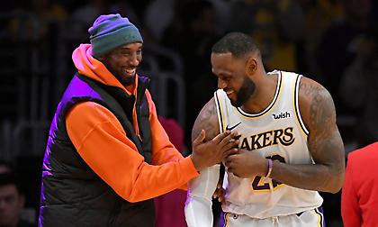 Λεμπρόν για Κόμπι: «Οι θρύλοι δεν πεθαίνουν ποτέ»