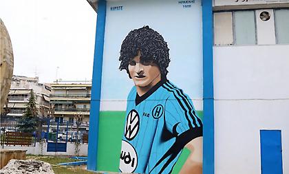 Εντυπωσιακό γκράφιτι του Βασίλη Χατζηπαναγή στη Θεσσαλονίκη (pic)