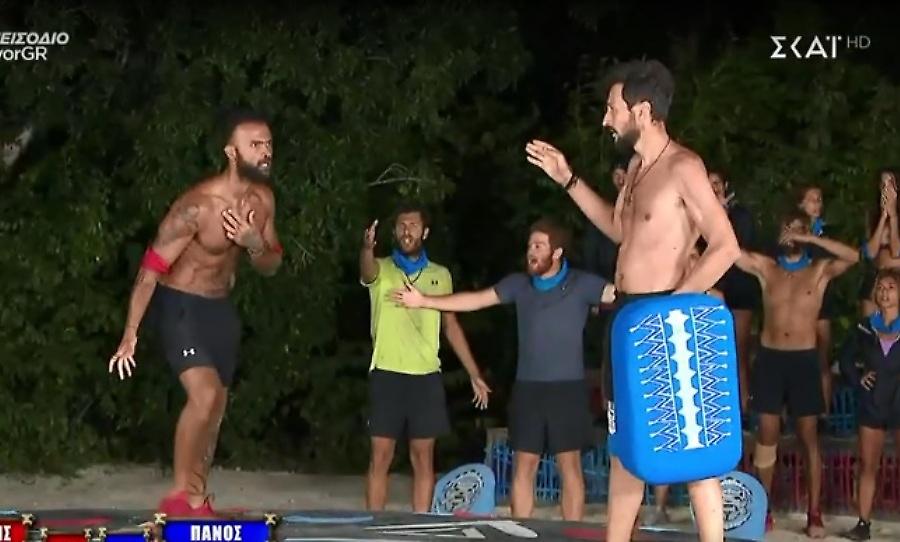 Survivor: Τα πήρε στο «κρανίο» ο Κονδυλάτος με τον Καλλίδη (video)