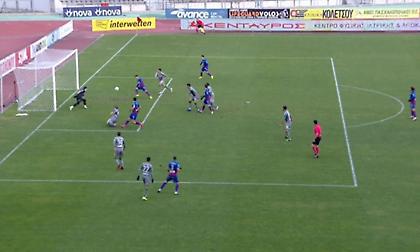 Η χαμένη ευκαιρία του Βόλου για το 1-1 (video)