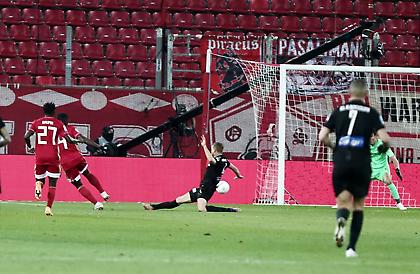 Ολυμπιακός-ΠΑΟΚ: Ζίβκοβιτς και δοκάρι στέρησαν το 2-0 στον Ολυμπιακό