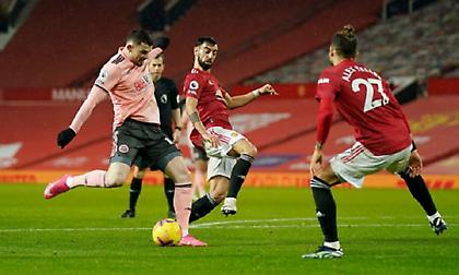 Μυθικό κάζο για Γιουνάιτεντ, την ξέρανε η ουραγός Σέφιλντ!