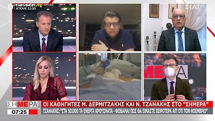 Επιστήμονες σε ΣΚΑΪ: 30.000-50.000 τα ενεργά κρούσματα-Άνοιγμα σχολείων, περιορισμός μετακινήσεων