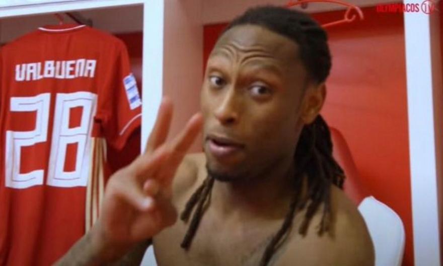 Σεμέδο στα αποδυτήρια του Ολυμπιακού: «Three, my friend, three…» (video)