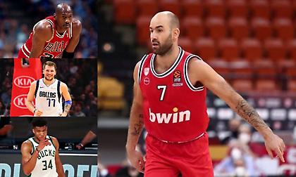 Σπανούλης: «Μεγάλωσα με Τζόρνταν, πολύ τυχερός αν ενέπνευσα Ντόντσιτς και Αντετοκούνμπο»