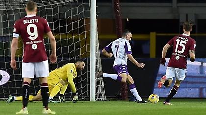 Ο Ριμπερί  έδωσε στη Φιορεντίνα βαθμό στο Τορίνο