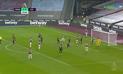 Τα highlights του Γουέστ Χαμ - Λίβερπουλ