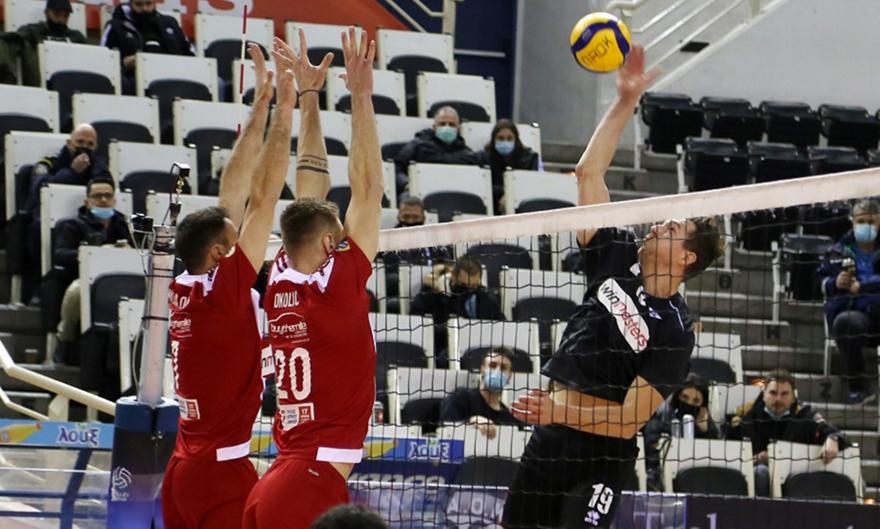 ΠΑΟΚ-Ολυμπιακός 0-3 (3ο σετ)