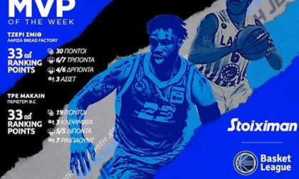 Πολυτιμότεροι στην Basket League Σμιθ, ΜακΛιν