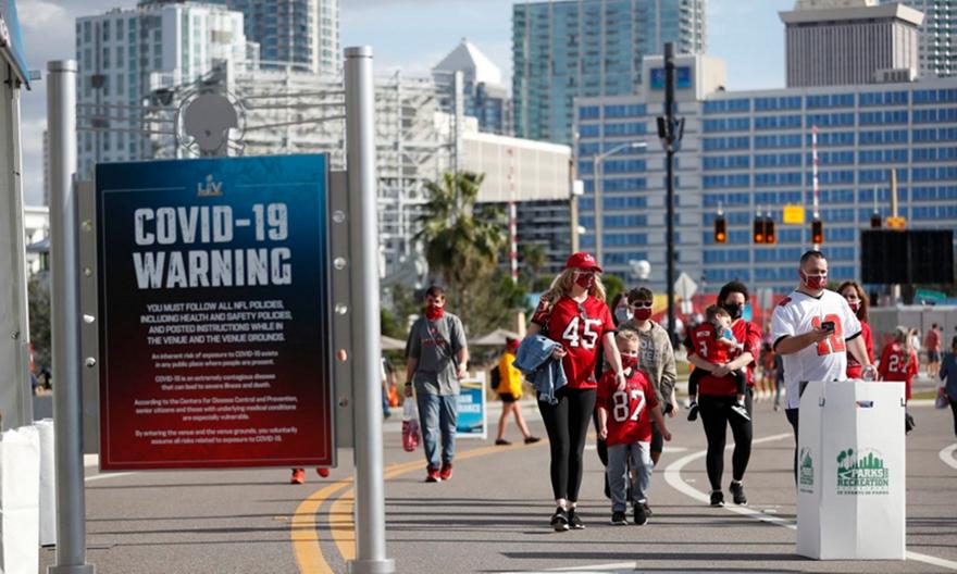 Super Bowl: Με 25.000 θεατές στο γήπεδο ο τελικός!