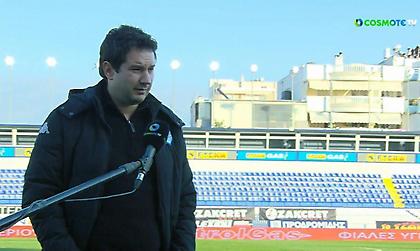 Γιαννίκης: «Άλλαξε το γήπεδο και φάνηκε η διαφορά στο παιχνίδι μας»