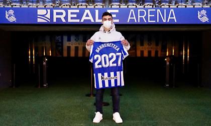 «Έδεσε» μέχρι το 2027 τον ταλαντούχο Μπαρενετσέα η Σοσιεδάδ