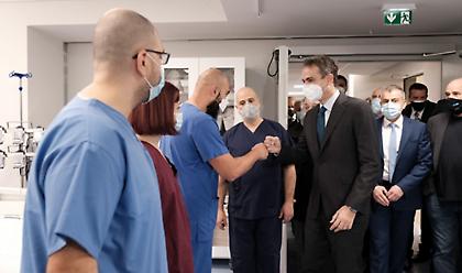 Μητσοτάκης από ΚΑΤ για τα 30 νέα κρεβάτια ΜΕΘ: Ο κορωνοϊός δεν κάνει διακρίσεις