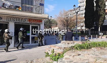 Θεσσαλονίκη: Επεισόδια πέριξ του ΑΠΘ – Μολότοφ και χημικά (video)