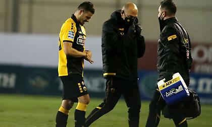 Σοκ με Γαλανόπουλο στην ΑΕΚ: Υπέστη κάταγμα ωμοπλάτης!