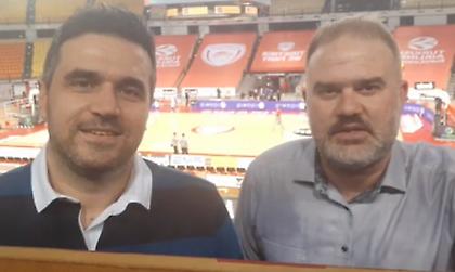 Χρήστος Ρομπόλης και Νίκος Ζέρβας αναλύουν το ντέρμπι «αιωνίων» από το ΣΕΦ (vid)