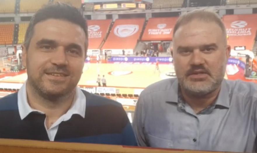 Χρήστος Ρομπόλης και Νίκος Ζέρβας αναλύουν το ντέρμπι «αιωνίων» από το ΣΕΦ (vid)