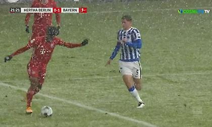 Το «τυχερό» γκολ του Κομάν για το 1-0 της Μπάγερν! (video)