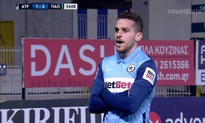 Ατρόμητος-Παναθηναϊκός: Το έφεραν στα ίσα με Αγκάγιεφ οι γηπεδούχοι (video)