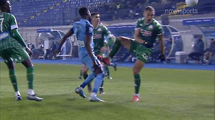 Ατρόμητος-Παναθηναϊκός: Επικίνδυνη προβολή του Μολό αλλά γλίτωσε ο Παναθηναϊκός (video)