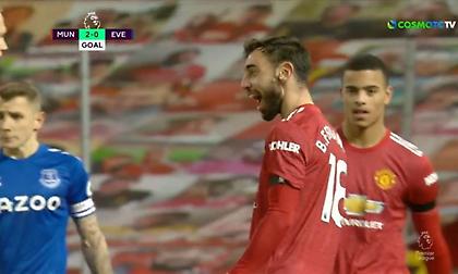 Ασύλληπτη γκολάρα με σουτ… εν στάσει του Μπρούνο Φερνάντες για το 2-0 της Γιουνάιτεντ! (video)