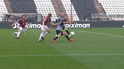 ΠΑΟΚ-Απόλλων: Ζήτησε πέναλτι ο Ουάρντα, τρομερό φάουλ Βιεϊρίνια (video)