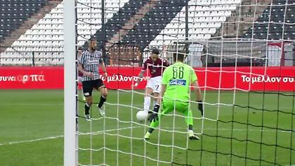 ΠΑΟΚ-Απόλλων: Άψογο πλασέ του Φερνάντεθ και 1-2 (video)