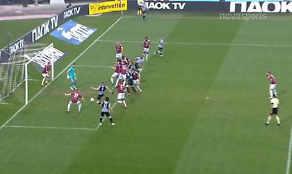 ΠΑΟΚ-Απόλλων Σμύρνης: Το 2-2 με προβολή του Ίνγκασον (video)