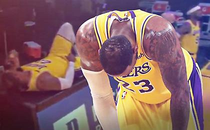 Κλάταρε και ο Λεμπρόν μετά τα 89 λεπτά σε δύο μέρες (video)