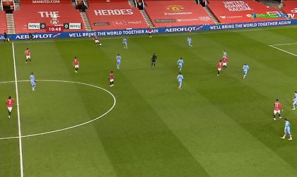 Τα highlights του Μάντσεστερ Γιουνάιτεντ-Γουέστ Χαμ