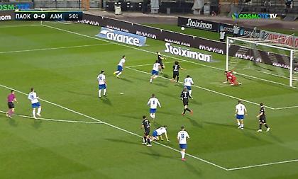 Τα highlights του ΠΑΟΚ-Λαμία