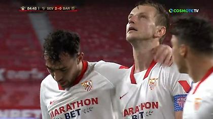 O Ράκιτιτς «σκότωσε» την Μπαρτσελόνα (video)