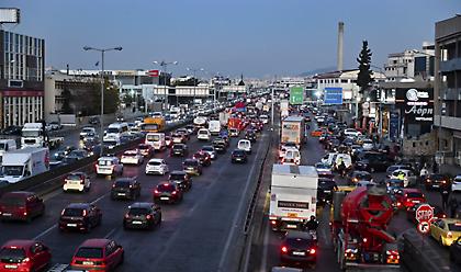 Αττική: Αυξημένη 50% η κυκλοφορία την 1η ημέρα lockdown σε σύγκριση με την 1η ημέρα του Μαρτίου