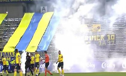 Απίστευτο: Διεκόπη παιχνίδι... κεκλεισμένων των θυρών στο Βέλγιο λόγω καπνογόνων!