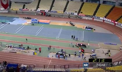 Πανελλήνιο Κλειστού Στίβου: Τρομερή μάχη μεταξύ Δημητράκη-Αναγνώστου στα 3.000μ. Ανδρών