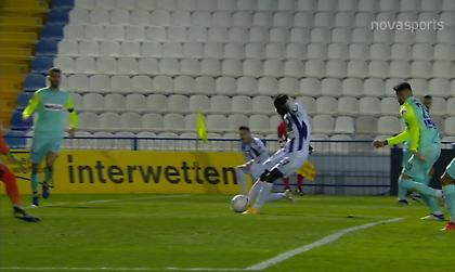 Απόλλων-Ατρόμητος: Τρομερή έμπνευση Ντάουντα για το 2-0