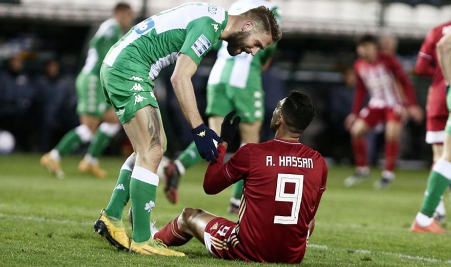 Παναθηναϊκός-Ολυμπιακός: Το πέναλτι που ζήτησε ο Χασάν (vid)