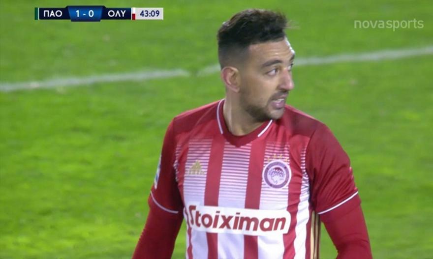 Παναθηναϊκός-Ολυμπιακός: Απείλησε στο φινάλε του πρώτου μέρους ο Χασάν (video)