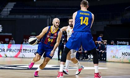 «Πάτησε» τη Ρεάλ και πήρε το Κύπελλο η Μπαρτσελόνα με οδηγό τον Καλάθη!