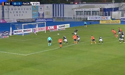 ΠΑΣ Γιάννινα-ΠΑΟΚ: Εύστοχος από την άσπρη βούλα ο Σβαμπ και 2-0  οι «ασπρόμαυροι» (vid)