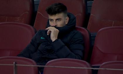 Μπαρτσελόνα-Παρί Σεν Ζερμέν: Αποσβολωμένος στο πάγκο ο Πικέ μετά τη λήξη