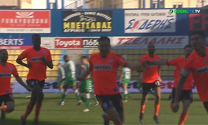 ΠΑΣ Γιάννινα-Παναθηναϊκός: Η κεφαλιά του Κάργα για την ανατροπή του ΠΑΣ Γιάννινα! (vid)