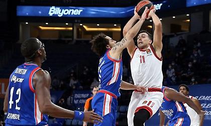 Ολυμπιακός: Season low οι 53 πόντοι στη Τουρκία – Τρίτη χειρότερη επίδοση στην ιστορία του!