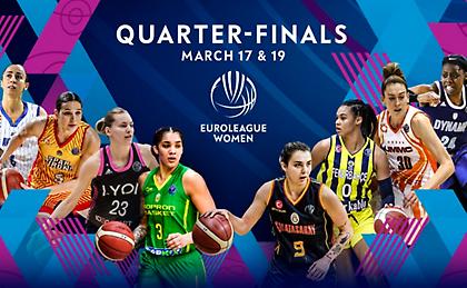 Τα ζευγάρια των προημιτελικών στην Ευρωλίγκα Γυναικών